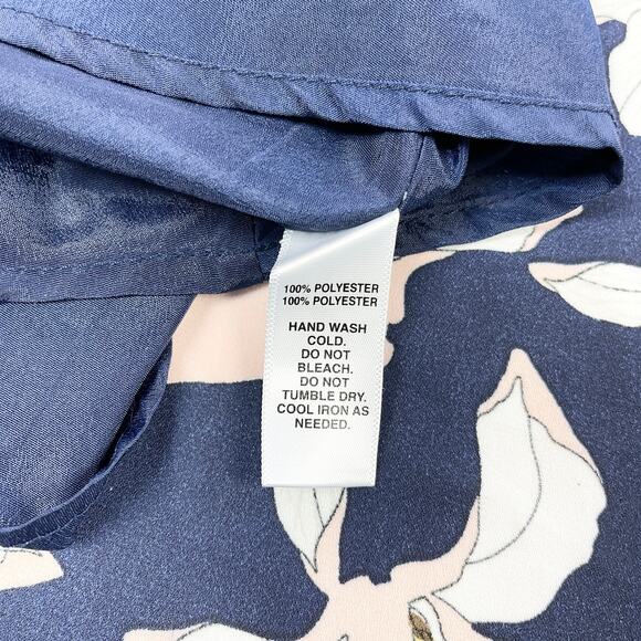 Saks Fifth Avenue Trapeze Swing Mini Dress Womens Medium Whimsy Feminine‎ Dainty - Picture 7 of 8